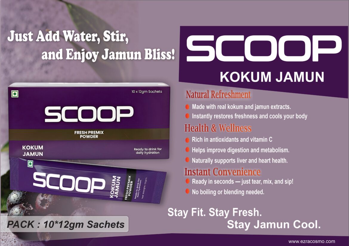 Ezra Cosmo scoop kokum jamun