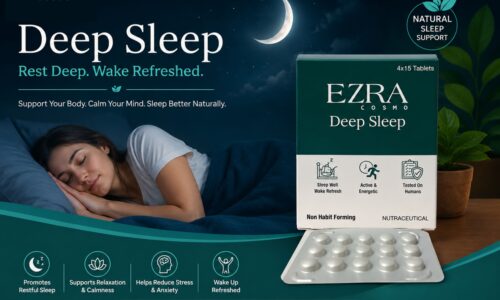Deep Sleep Supplement for Better Sleep and Relaxation | Ezra Cosmo